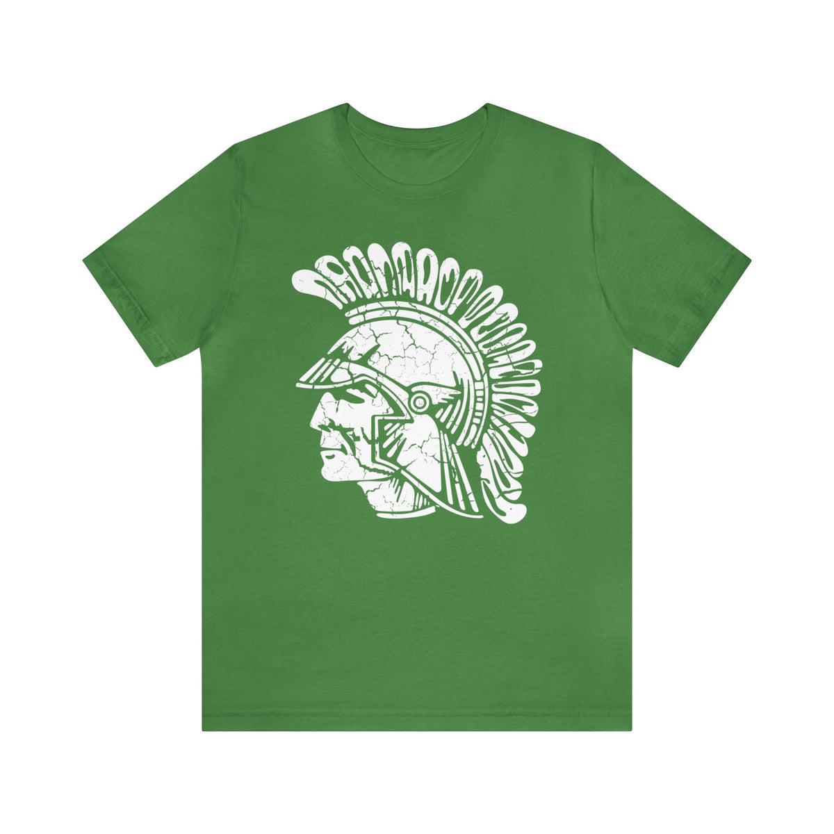 Mayfield Trojans Distressed Old School Logo T-Shirt - Classic Spirit Collection