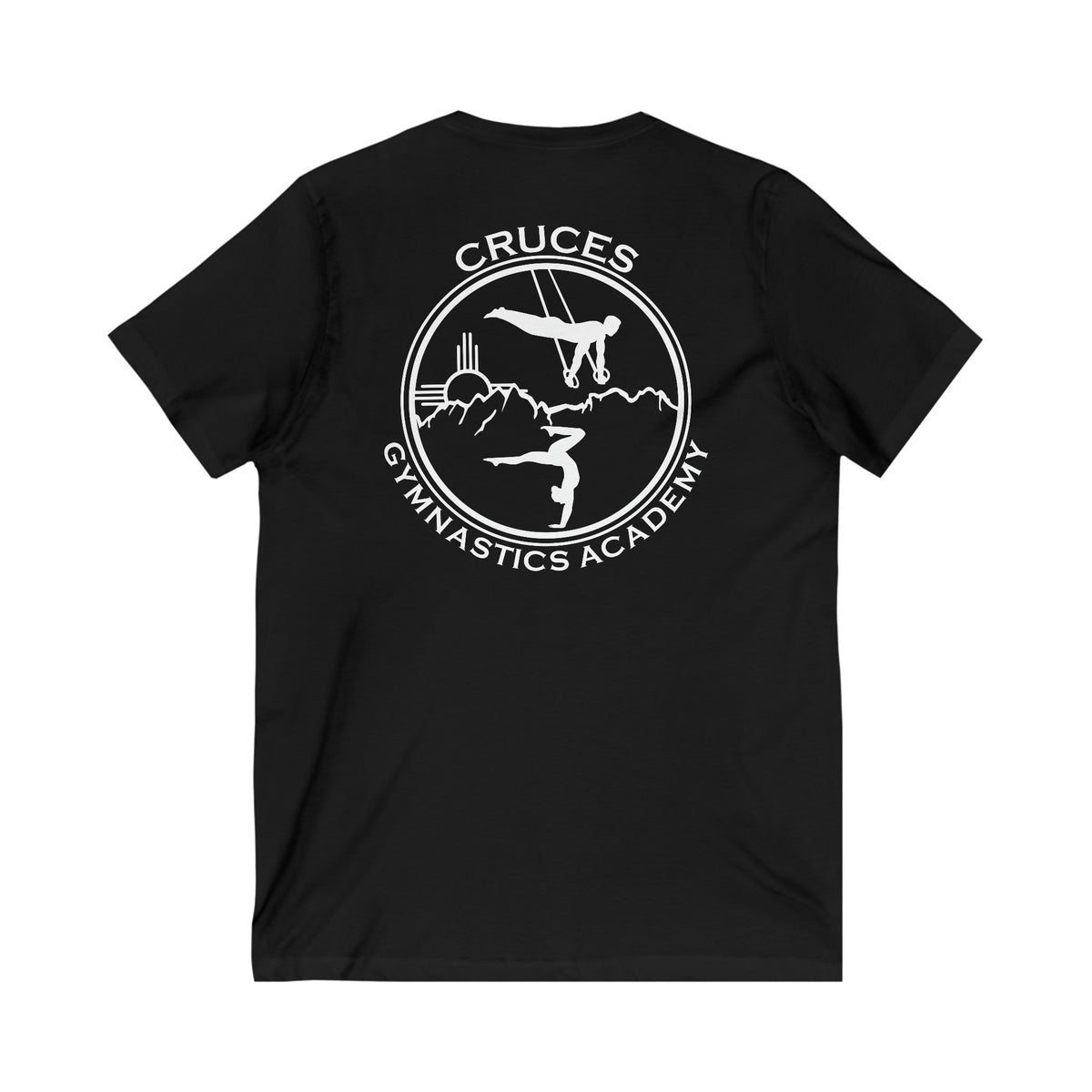 Cruces Gymnastics Unisex Fitted V-Neck T-Shirt