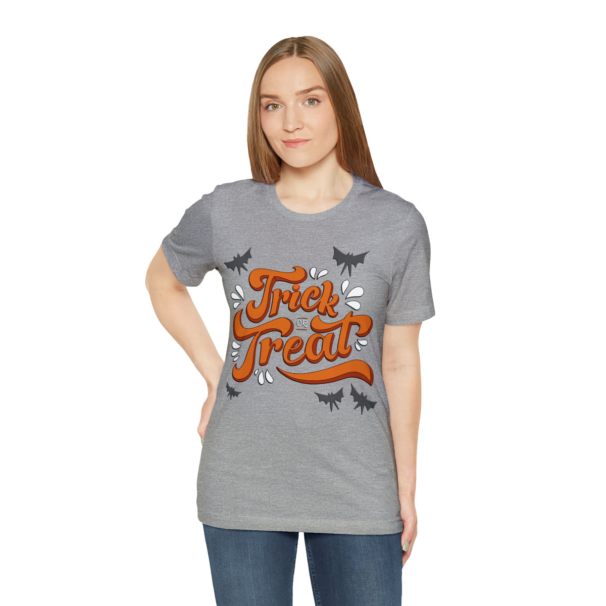 Spooktacular &#39;Trick or Treat&#39; Halloween Graphic T-Shirt