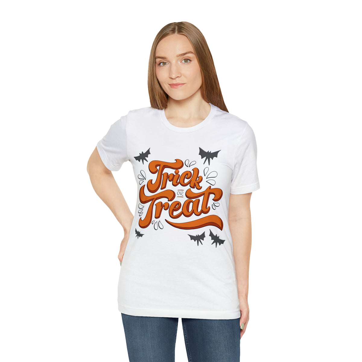 Spooktacular &#39;Trick or Treat&#39; Halloween Graphic T-Shirt