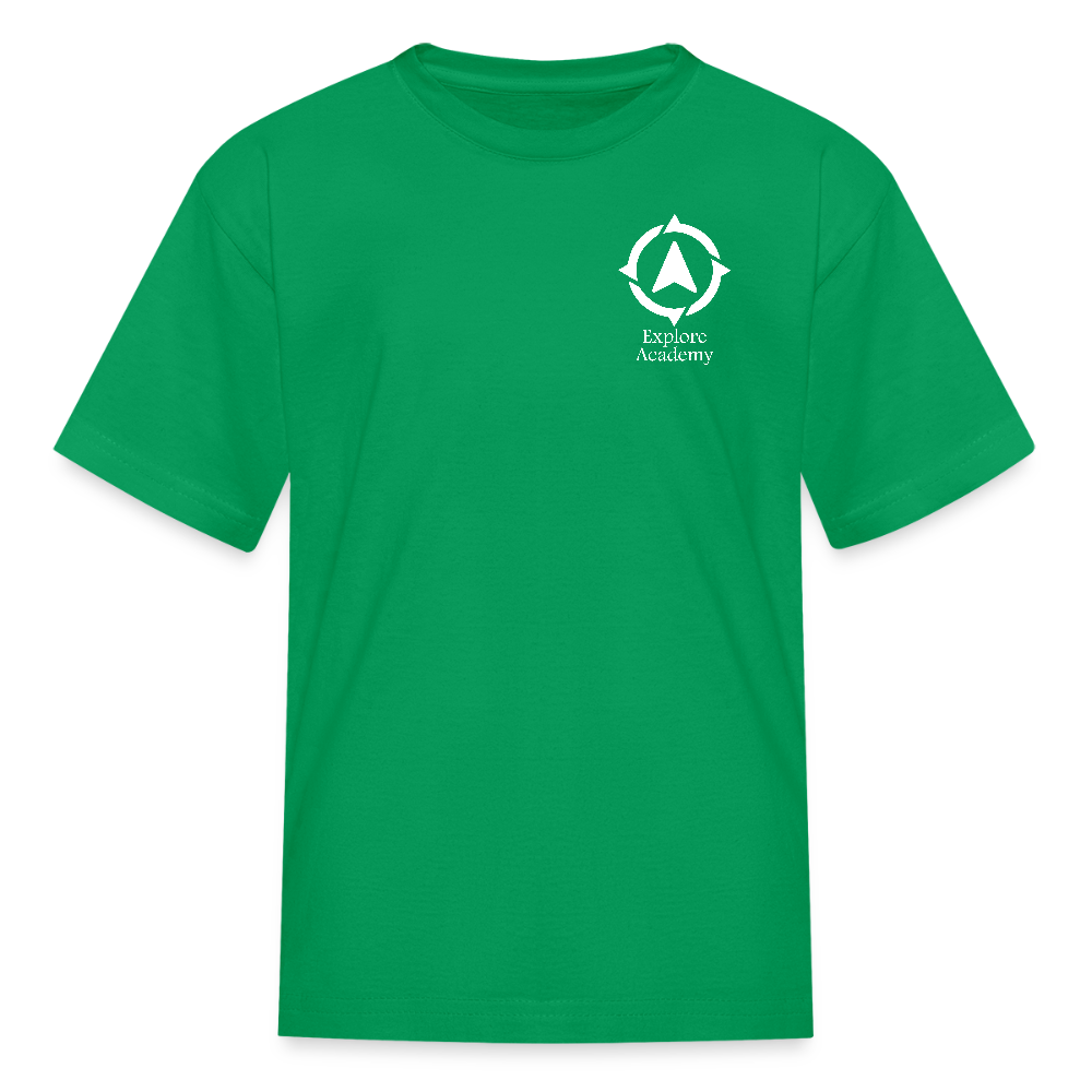 Explore Academy Kids T-Shirt - kelly green