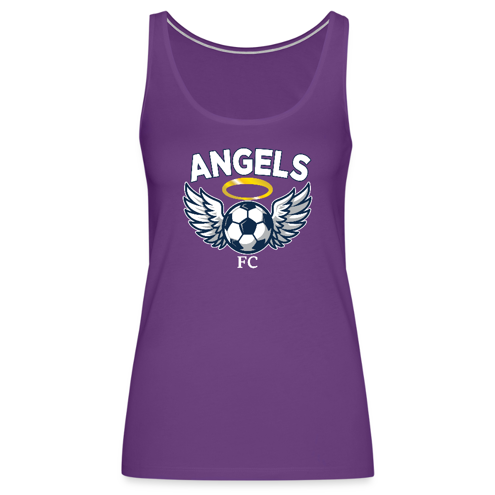 Angels FC Women’s Premium Tank Top - purple