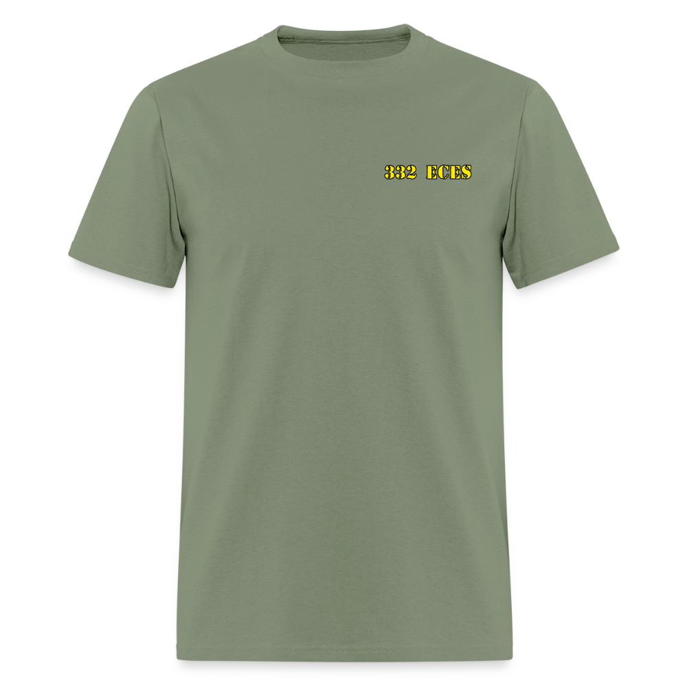 332 ECES Bull Logo T-Shirt - military green