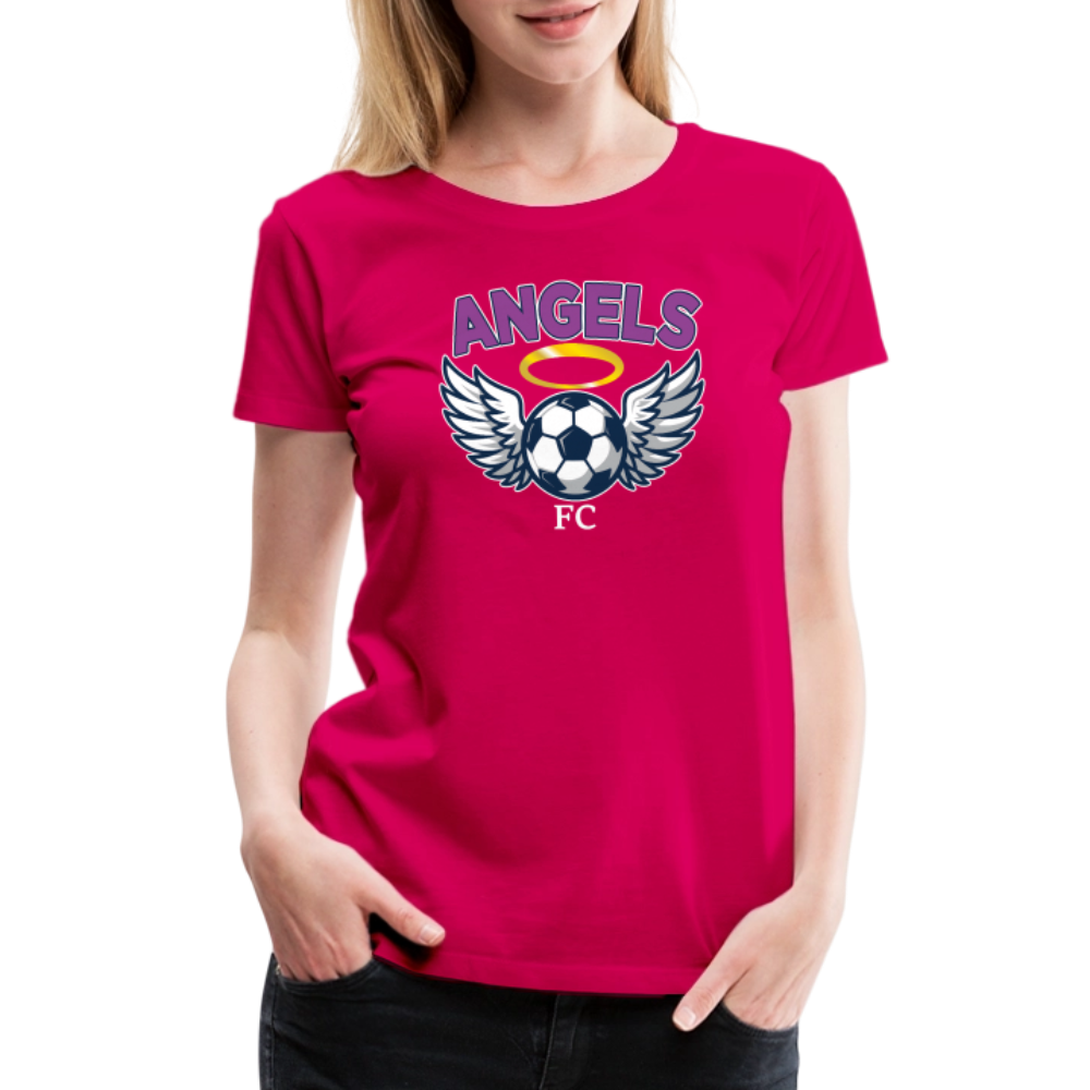 Angels FC Women's Premium T-Shirt - dark pink
