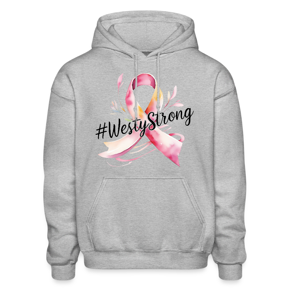 #WestyStrong Heavy Blend Adult Hoodie - heather gray
