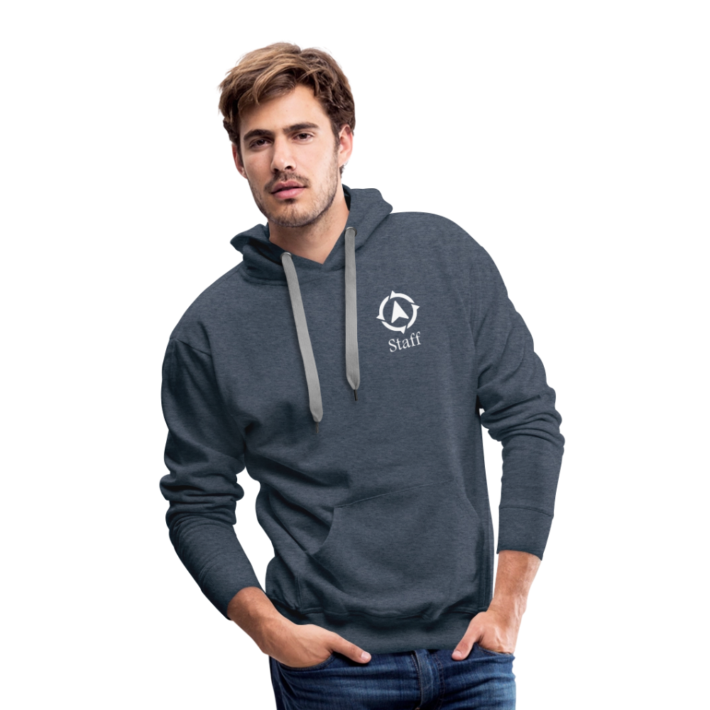 Explore Academy Staff Adult Premium Hoodie - heather denim