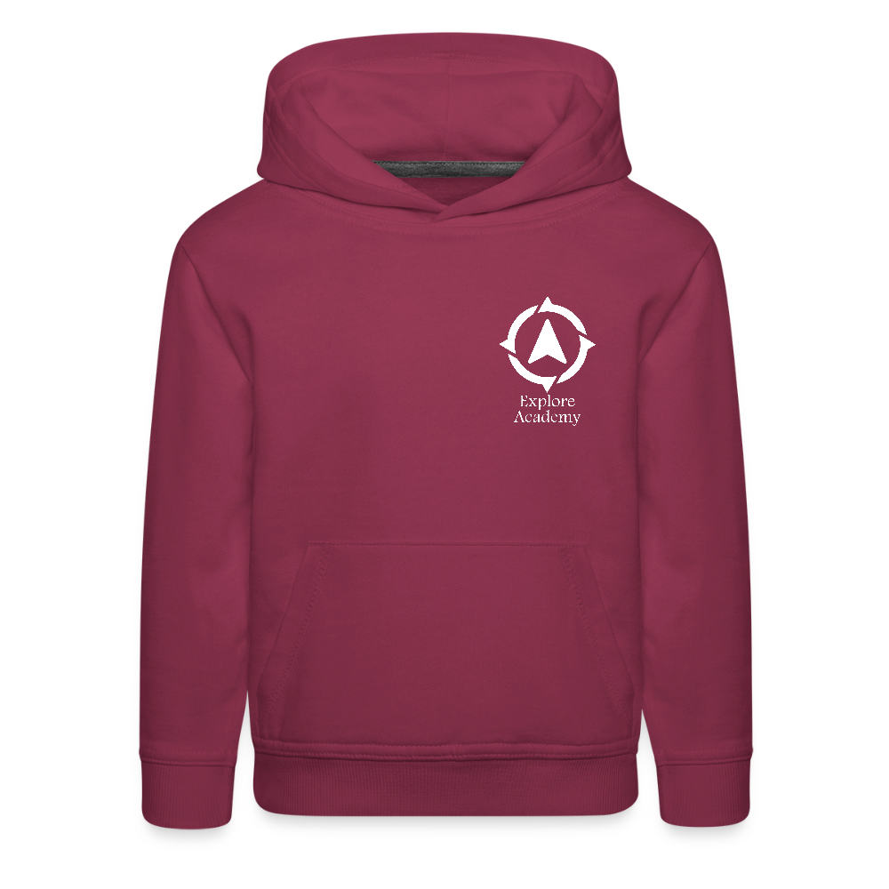 Explore Academy Kids&#39; Hoodie - burgundy