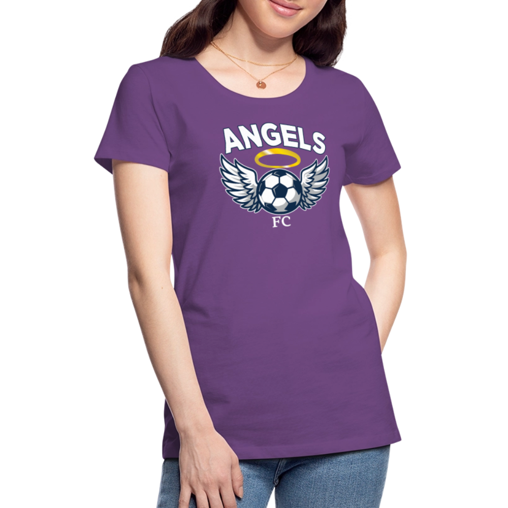 Angels FC Women’s Premium T-Shirt - purple