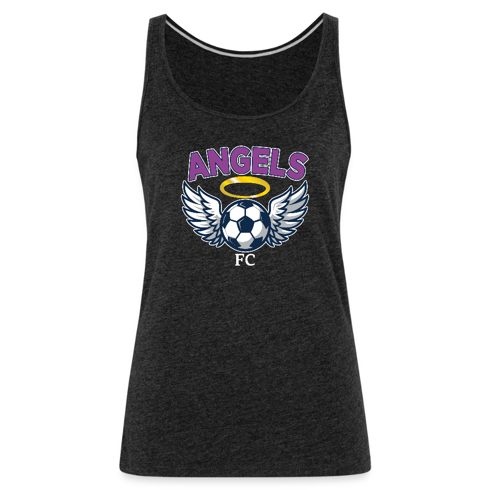 Angels FC Women’s Premium Tank Top - charcoal grey