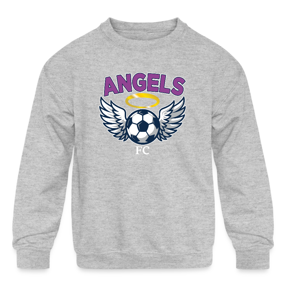 Angels FC Official Kids' Crewneck Sweatshirt - heather gray