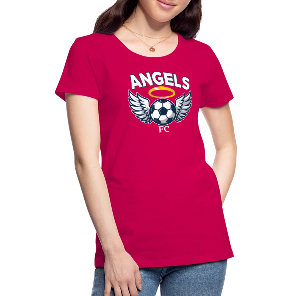 Angels FC Women’s Premium T-Shirt - dark pink
