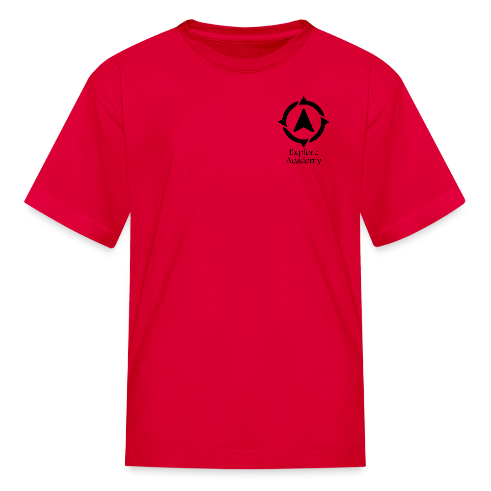 Explore Academy Kids T-Shirt - red