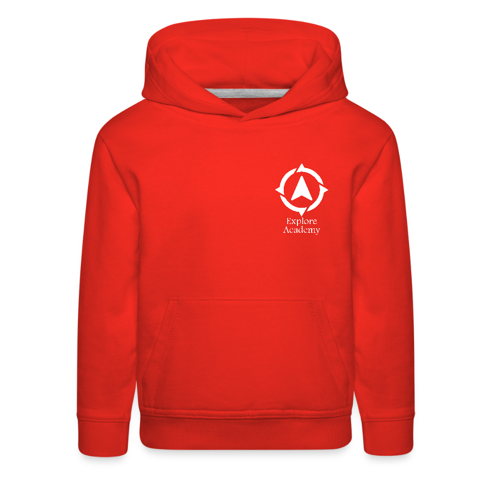 Explore Academy Kids&#39; Hoodie - red