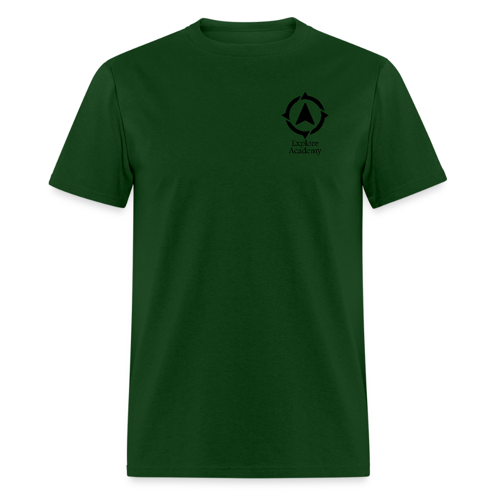 Explore Academy Logo Adult T-Shirt - forest green