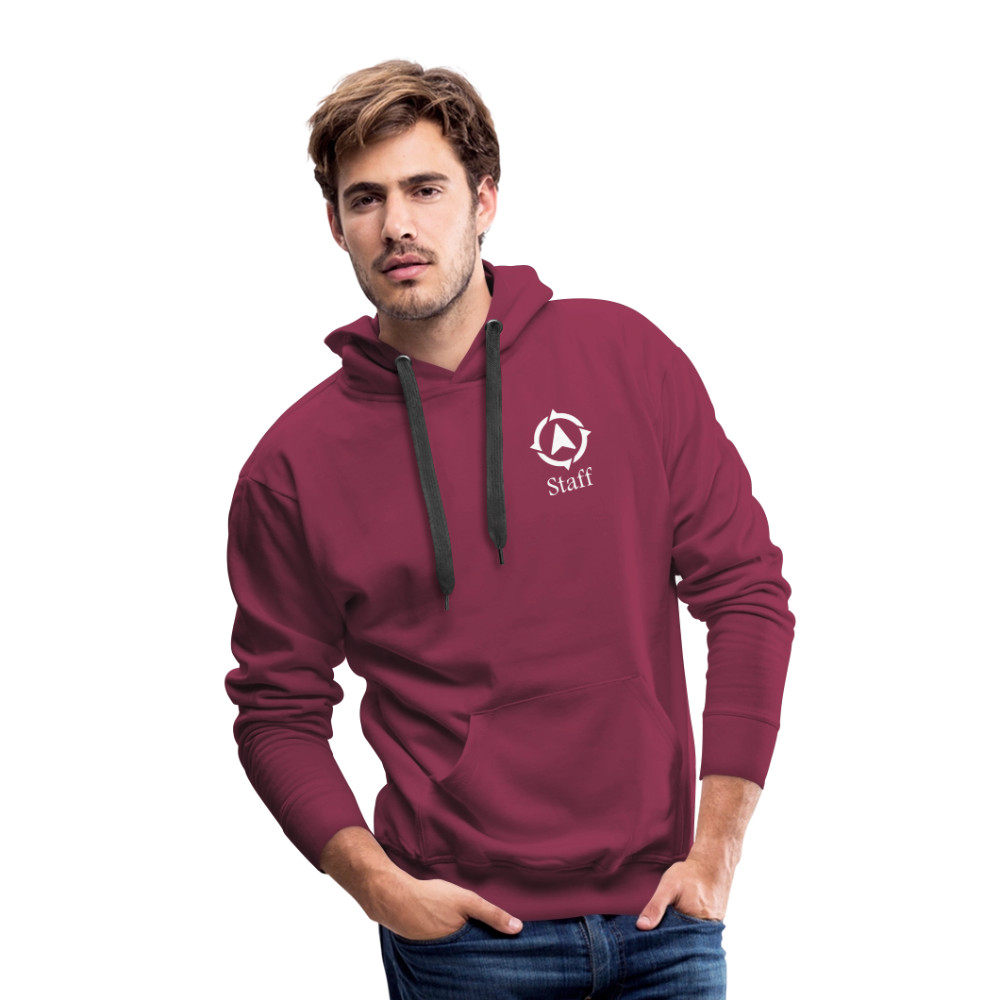 Explore Academy Staff Adult Premium Hoodie - burgundy
