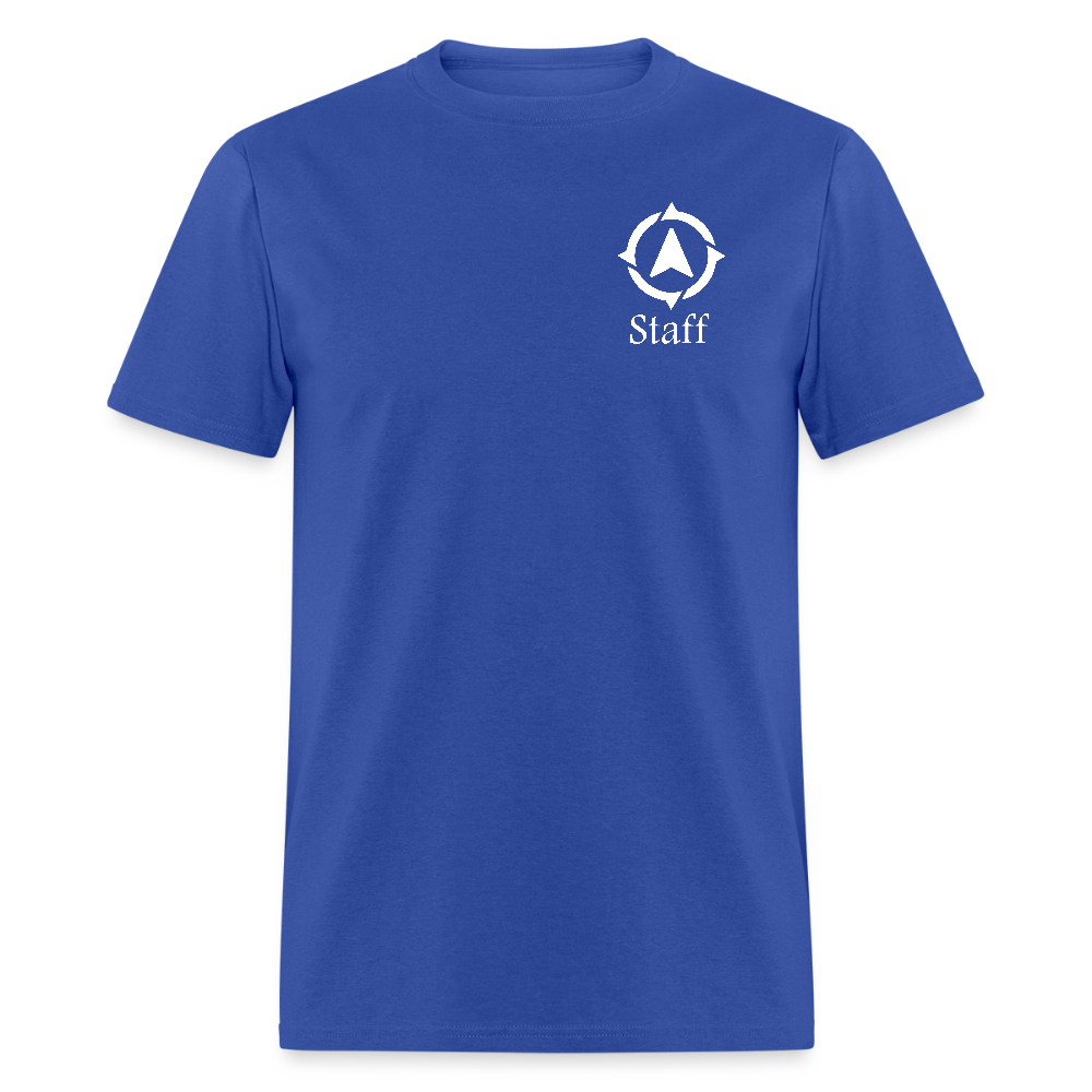 Explore Academy Staff T-Shirt - royal blue