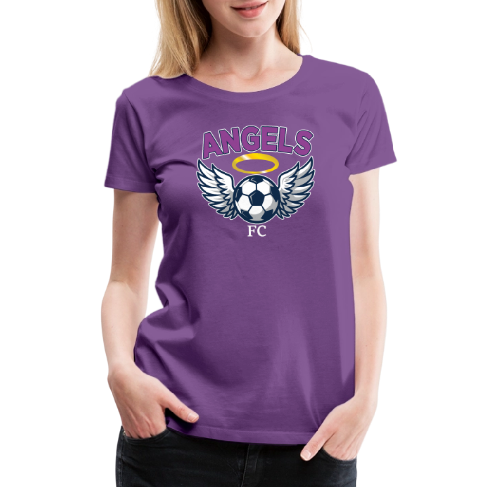 Angels FC Women's Premium T-Shirt - purple