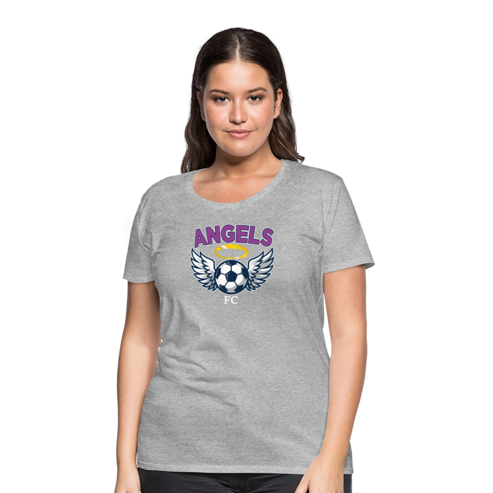 Angels FC Women's Premium T-Shirt - heather gray