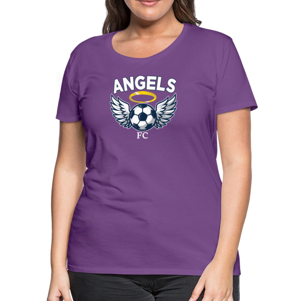 Angels FC Women’s Premium T-Shirt - purple