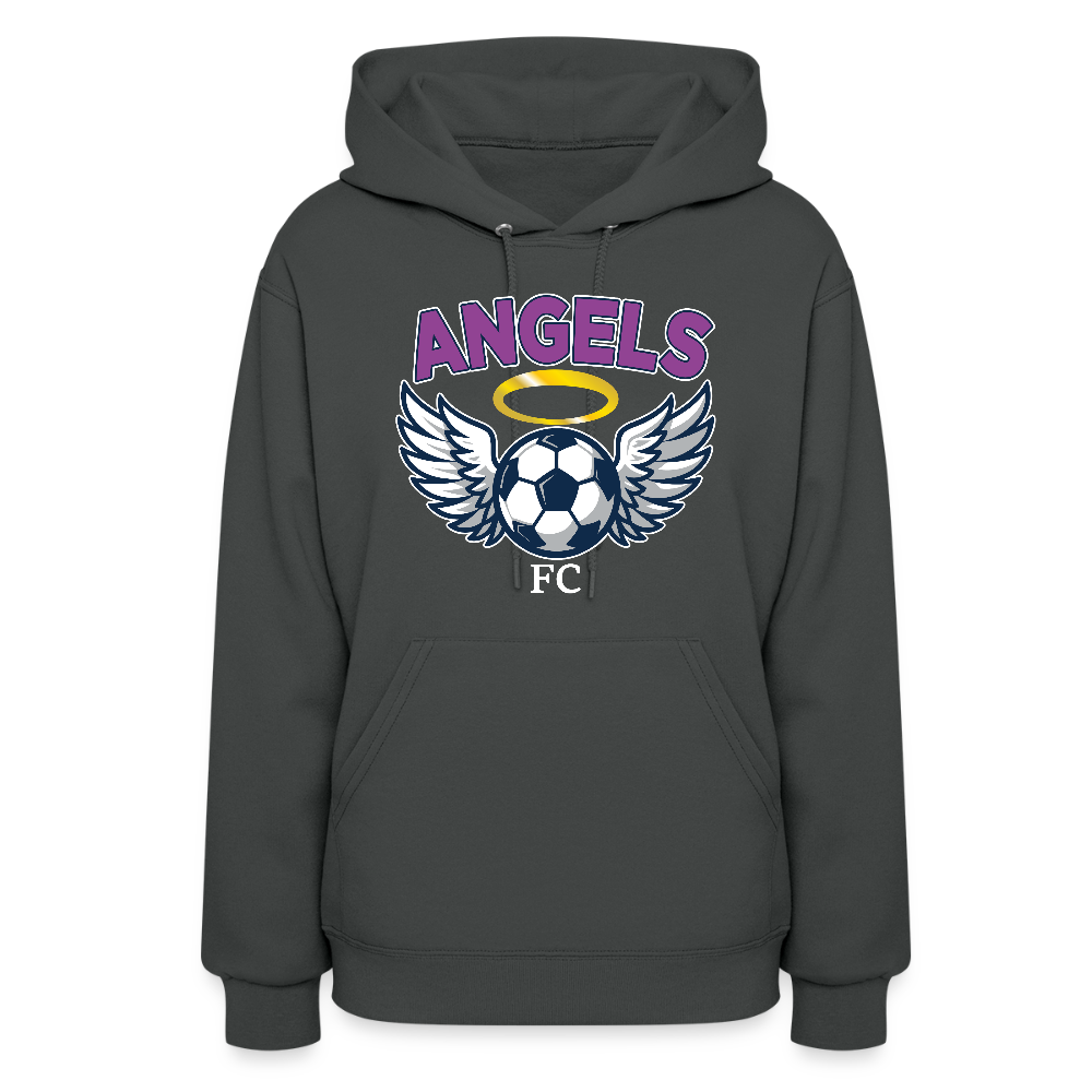 Angels FC Women’s Hoodie - asphalt