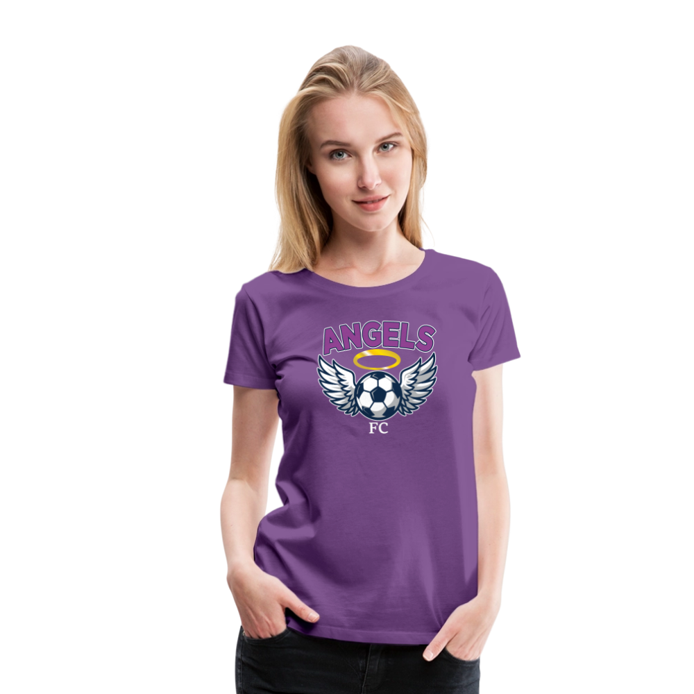 Angels FC Women's Premium T-Shirt - purple