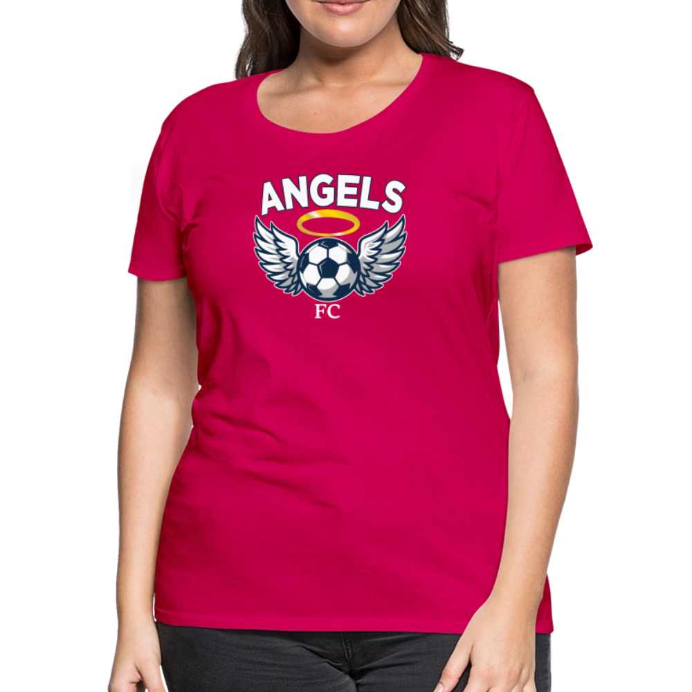 Angels FC Women’s Premium T-Shirt - dark pink