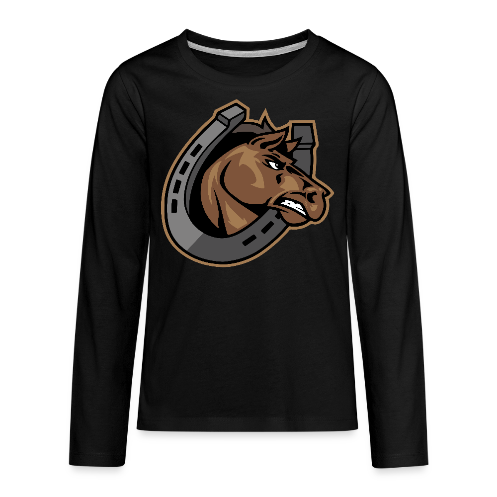 Nina Otero Kids Long Sleeve T-Shirt - black