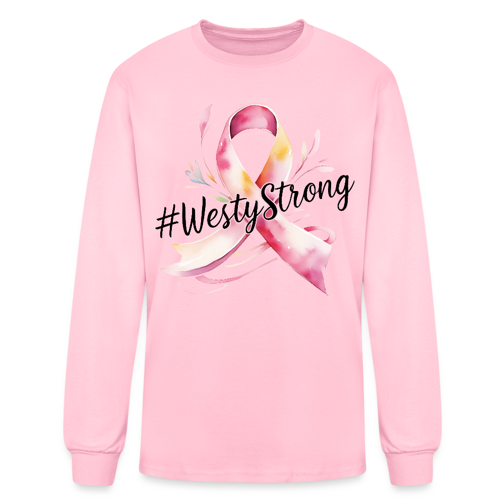 #WestyStrong Long Sleeve T-Shirt - pink