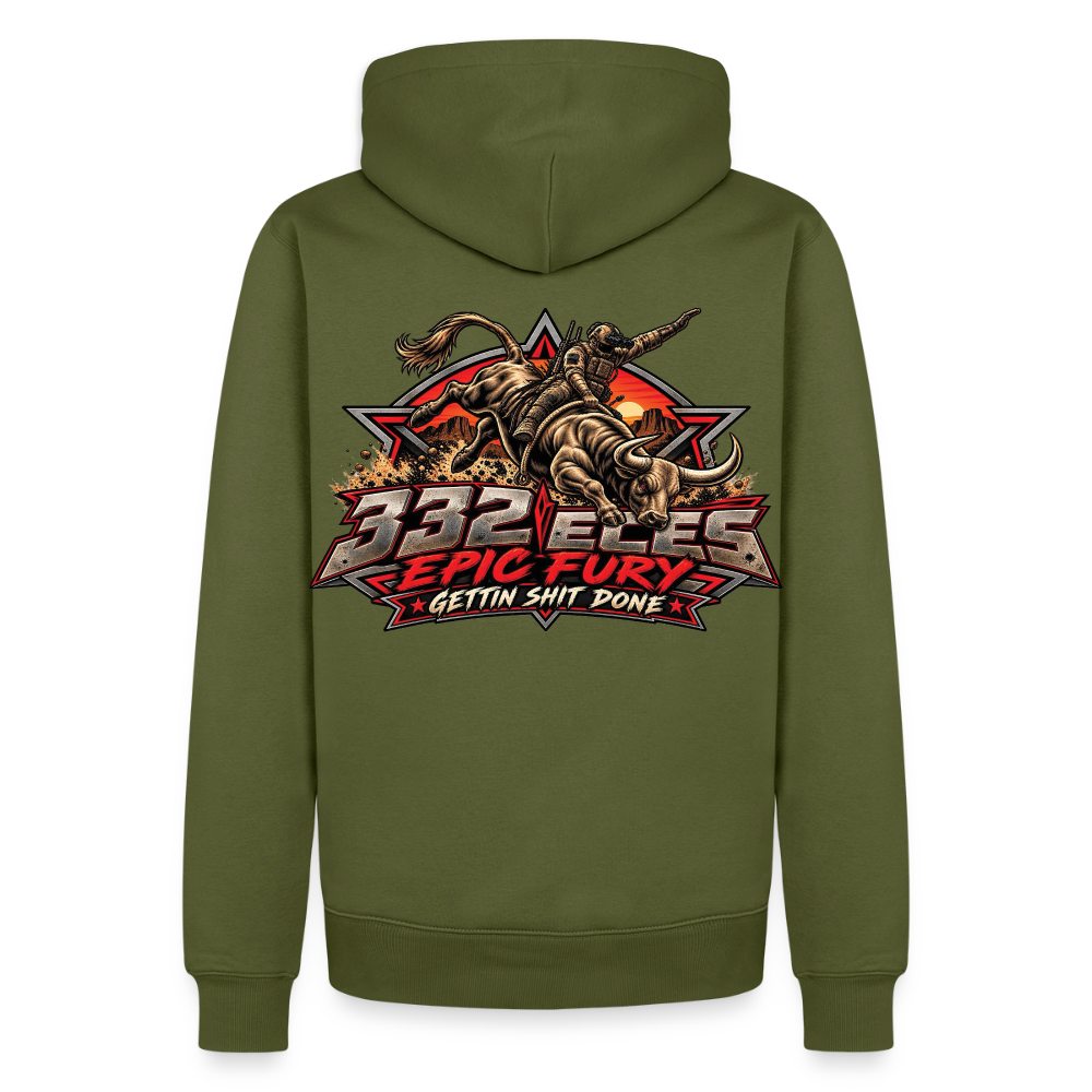 332 ECES Epic Fury Hoodie - khaki green 