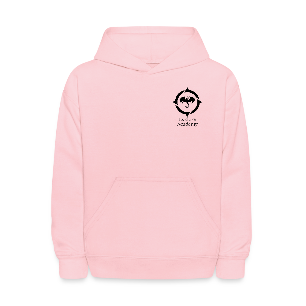 Explore Academy Kids' Hoodie - pink