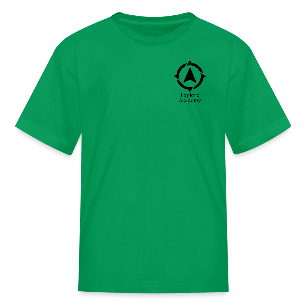 Explore Academy Kids T-Shirt - kelly green