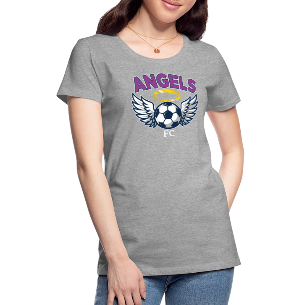 Angels FC Women's Premium T-Shirt - heather gray