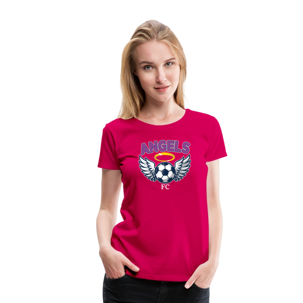 Angels FC Women's Premium T-Shirt - dark pink