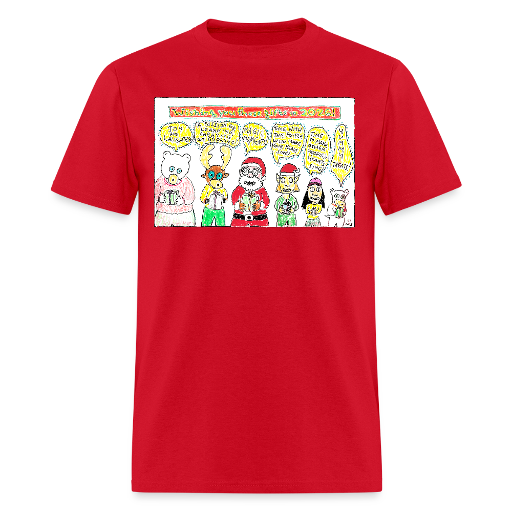 Douglas Jackson December 2025 Adult Shirt - red