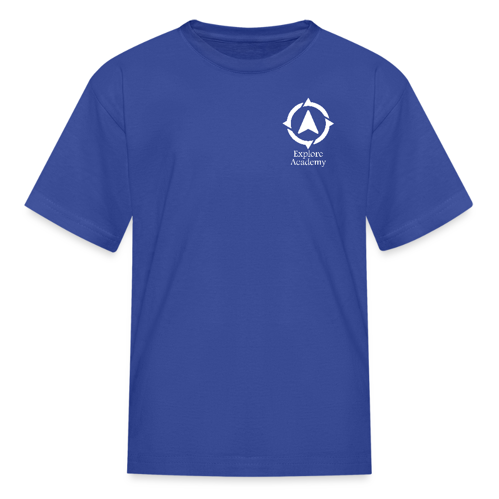 Explore Academy Kids T-Shirt - royal blue