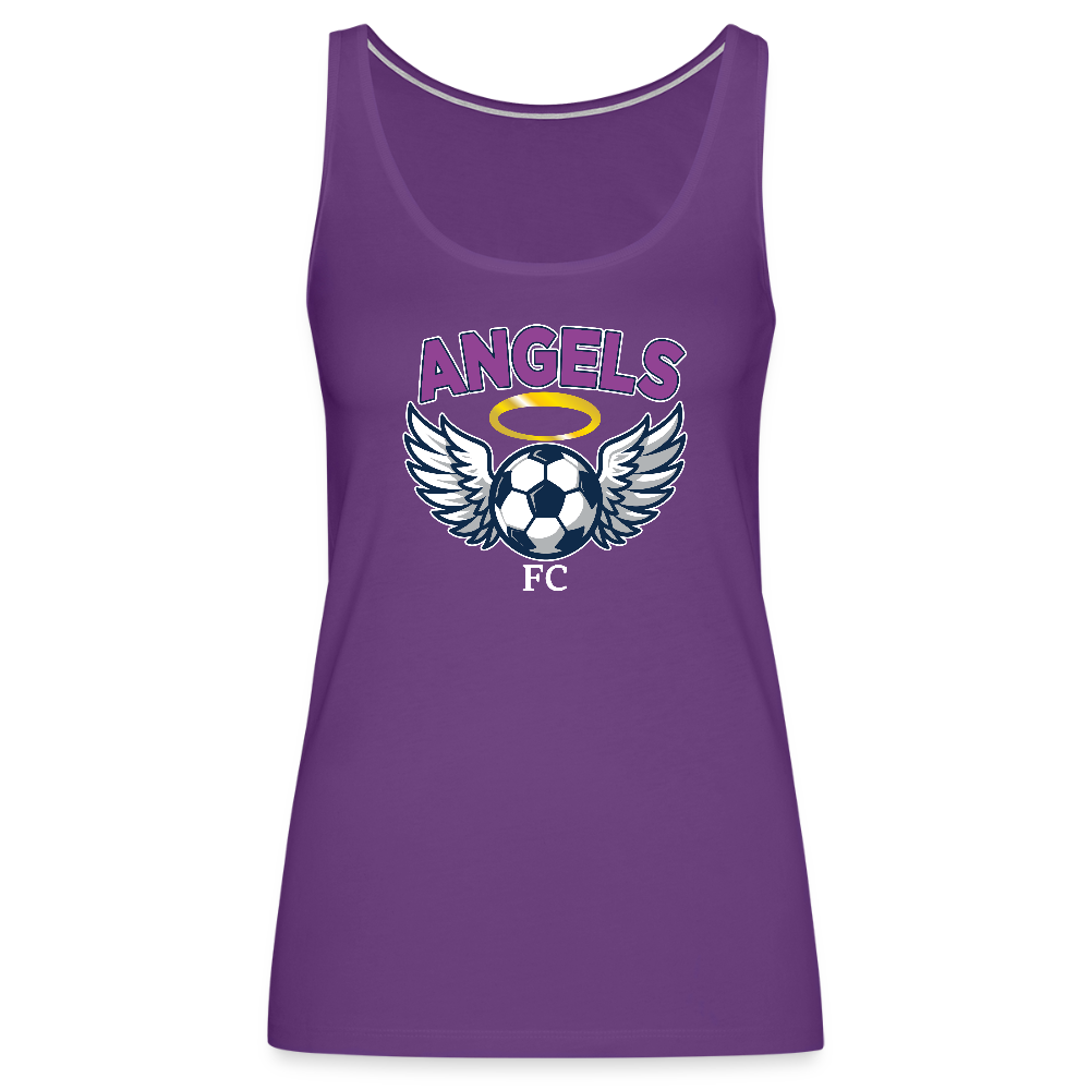 Angels FC Women’s Premium Tank Top - purple