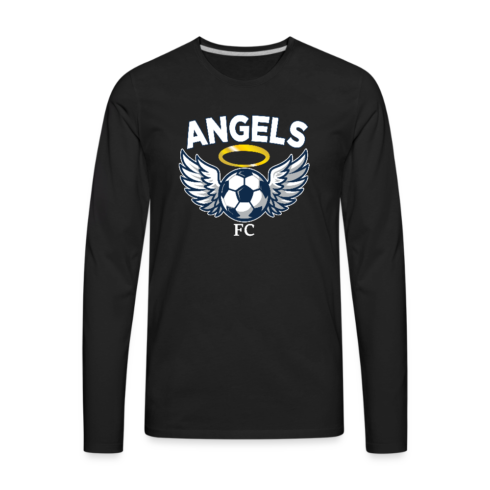 Angels FC Adult Premium Long Sleeve T-Shirt - black