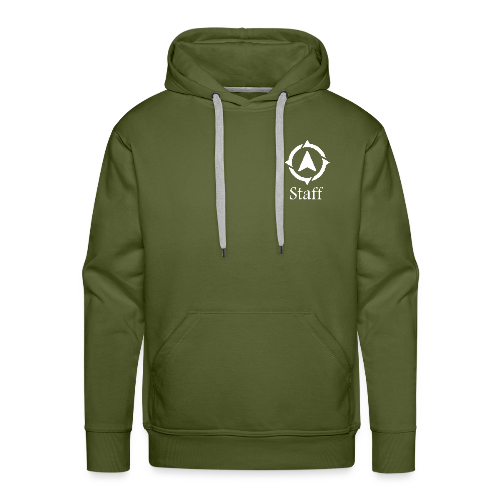 Explore Academy Staff Adult Premium Hoodie - olive green