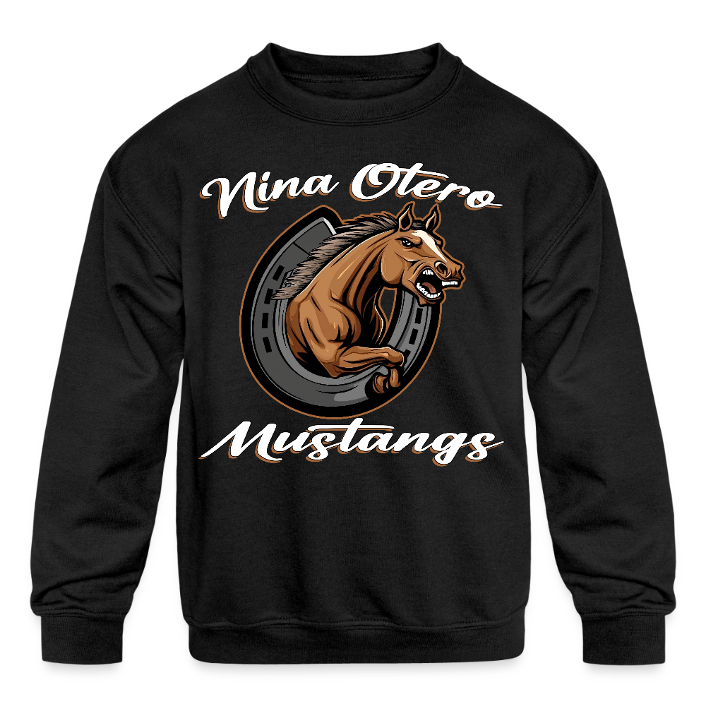 Nina Otero Kids Crewneck Sweatshirt - black