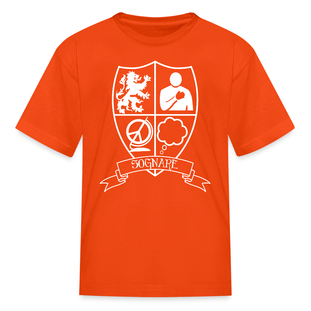 Sonoma Sognare House Print on Demand Kids&#39; T-Shirt - orange
