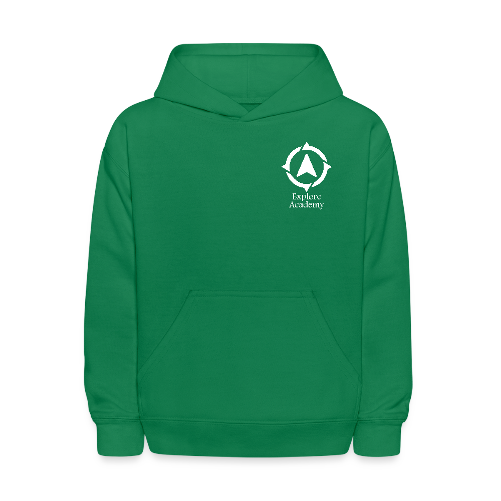 Explore Academy Kids' Hoodie - kelly green