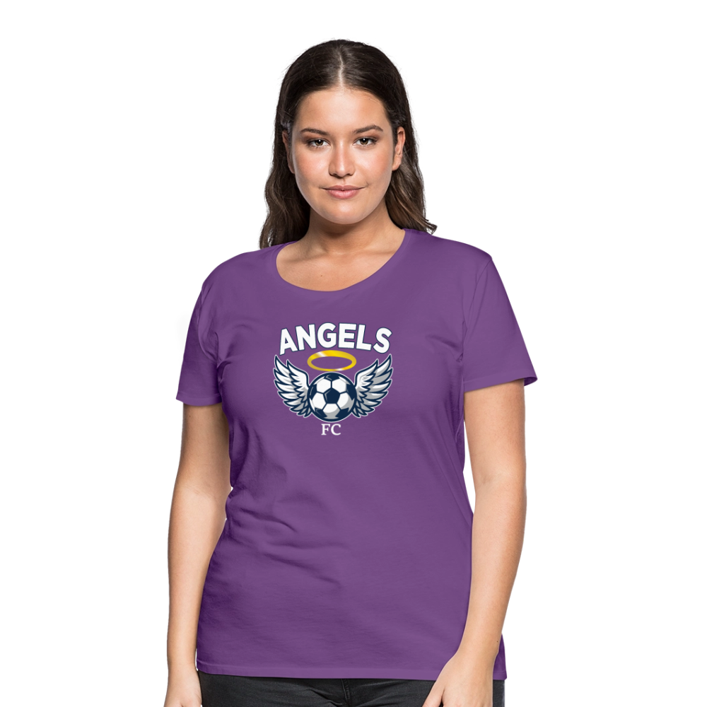 Angels FC Women’s Premium T-Shirt - purple