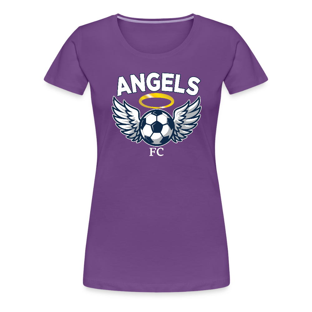 Angels FC Women’s Premium T-Shirt - purple