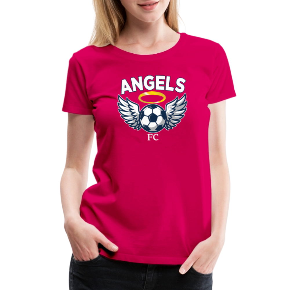 Angels FC Women’s Premium T-Shirt - dark pink