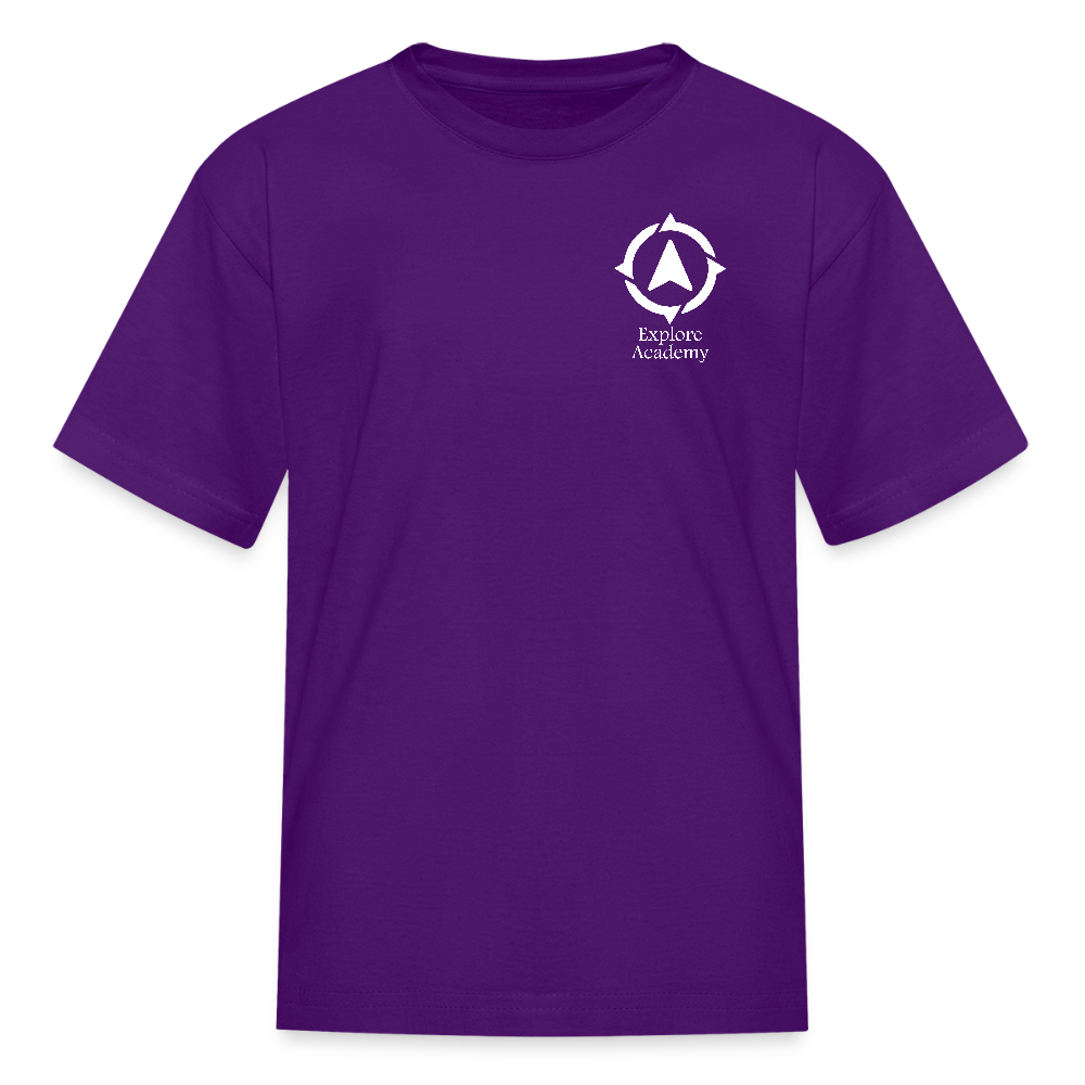 Explore Academy Kids T-Shirt - purple