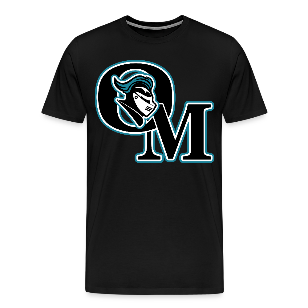 Organ Mountain High School Knights Logo T-Shirt - black