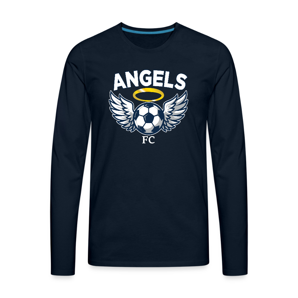 Angels FC Adult Premium Long Sleeve T-Shirt - deep navy