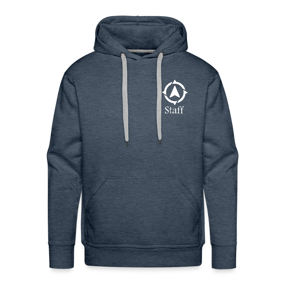 Explore Academy Staff Adult Premium Hoodie - heather denim