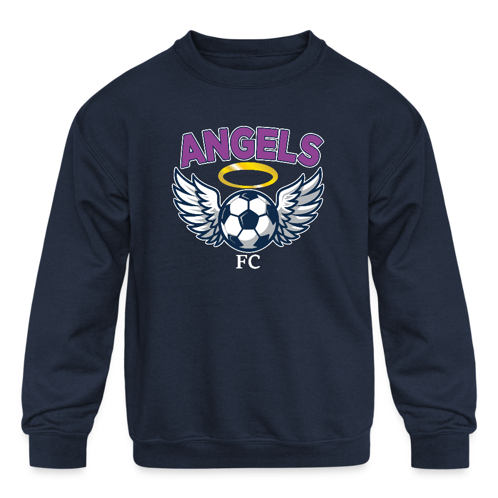Angels FC Official Kids' Crewneck Sweatshirt - navy