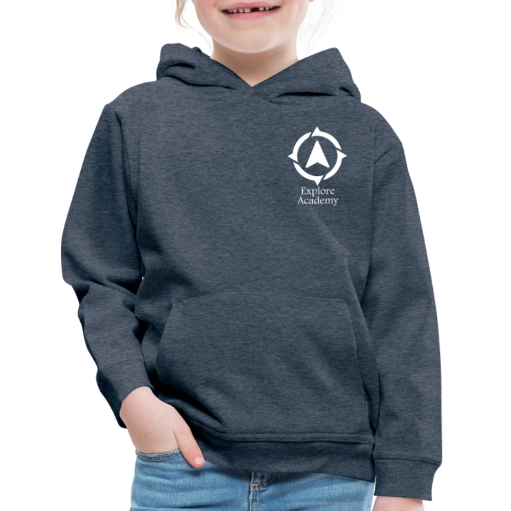 Explore Academy Kids&#39; Hoodie - heather denim